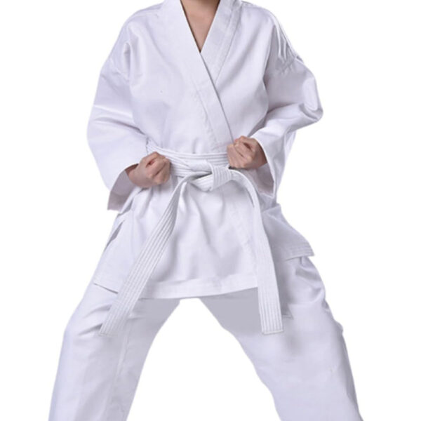 white karate Uniform